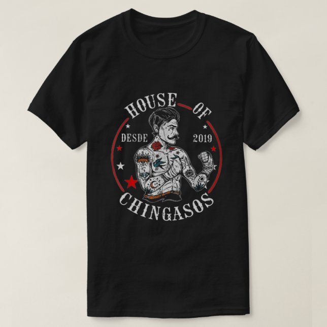 Camiseta Casa De Desde Chingasos (Frente do Design)