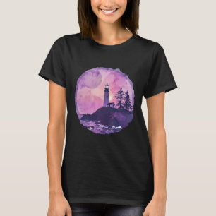 Camiseta Casa de Farol à Beira-Mar Casa de Velas Barca Mar 