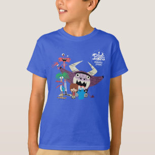 Camiseta Casa de Foster para Amigos Imaginários Bem-vindo