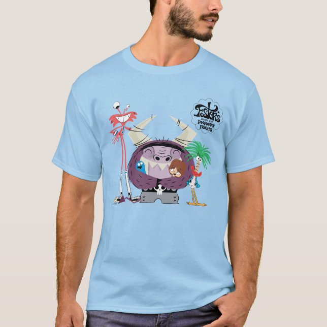 Camiseta Casa de Foster para Amigos Imaginários | Grupo Hug (Frente)