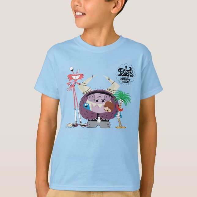 Camiseta Casa de Foster para Amigos Imaginários | Grupo Hug (Frente)