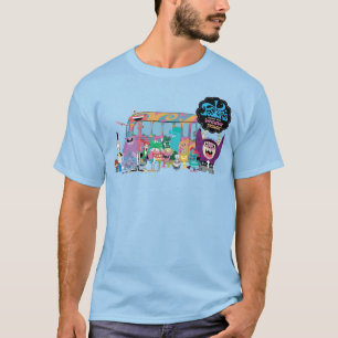 Camiseta Casa de Foster para Amigos Imaginários   Ônibus es