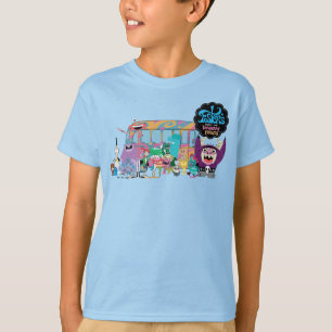 Camiseta Casa de Foster para Amigos Imaginários   Ônibus es