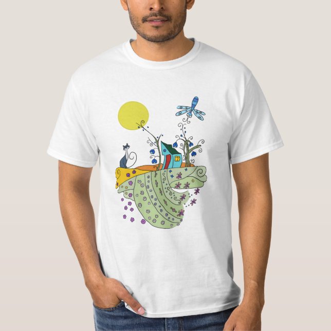 Camiseta Casa de gato (Frente)