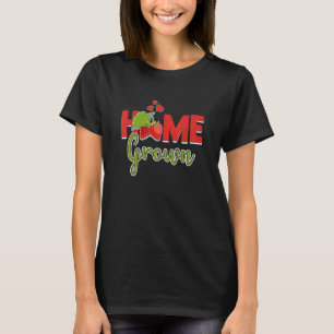 Camiseta Casa de Morango Cultivada Fruta de Verão Morango F