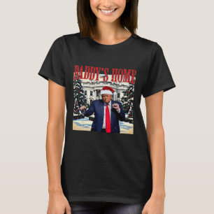 Camiseta Casa de Natal do pai Casa Branca Trump D