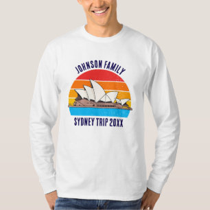 Camiseta Casa de Ópera de Sydney Austrália Manga Longa Pers