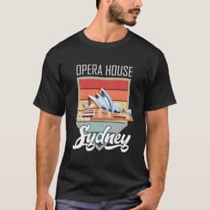 Camiseta Casa de Ópera de Sydney da Austrália Turística Nov