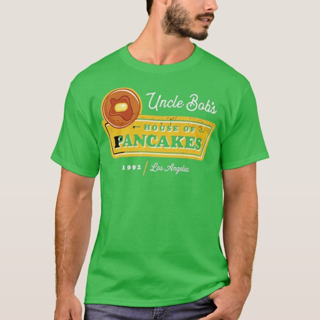 Camiseta Casa de Pancakes do Tio Bob - Cães Reservatórios (Frente)