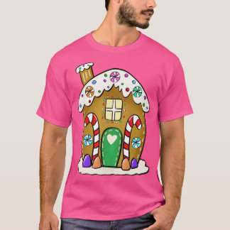 Camiseta Casa de pão-de-gengibre