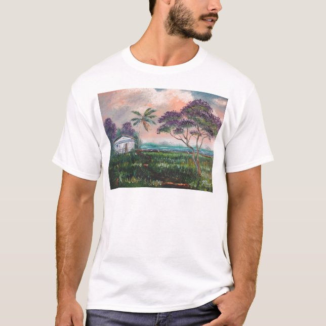 Camiseta Casa de praia do Jacaranda (Frente)