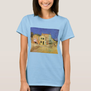 Camiseta Casa de Vincent em Arles, por Vincent van Gogh