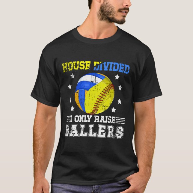 Camiseta Casa Dividida Eu Só Levanto Llers Softll Volei D (Frente)