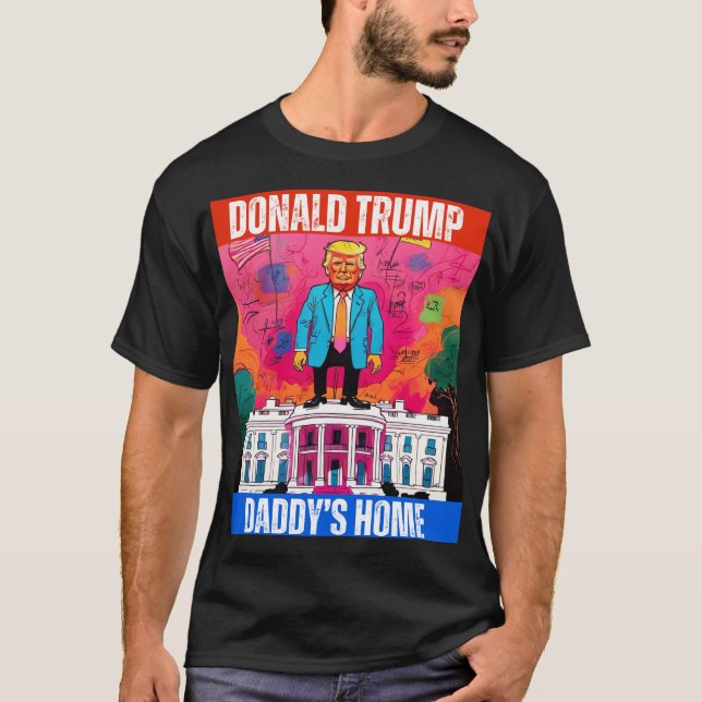 CAMISETA CASA DO PAI DONALD TRUMP (Frente)