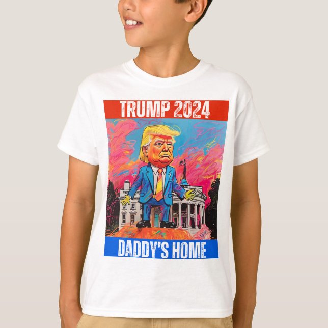CAMISETA CASA DO PAI TRUMP 2024 (Frente)