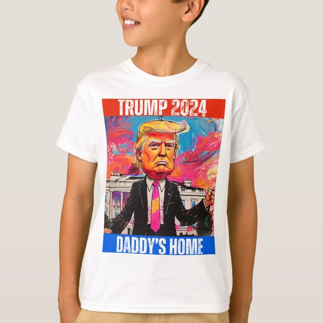CAMISETA CASA DO PAI TRUMP 2024 (Frente)
