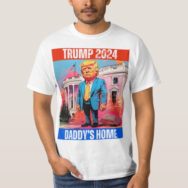 CAMISETA CASA DO PAI TRUMP 2024 (Frente)