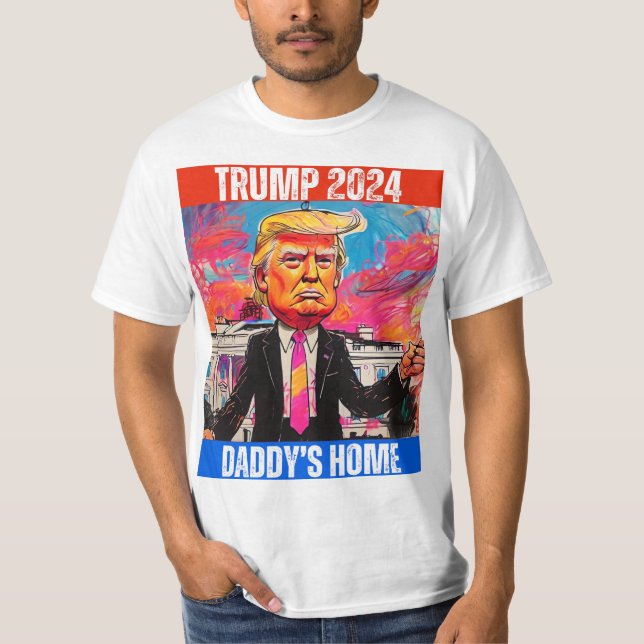 CAMISETA CASA DO PAI TRUMP 2024 (Frente)