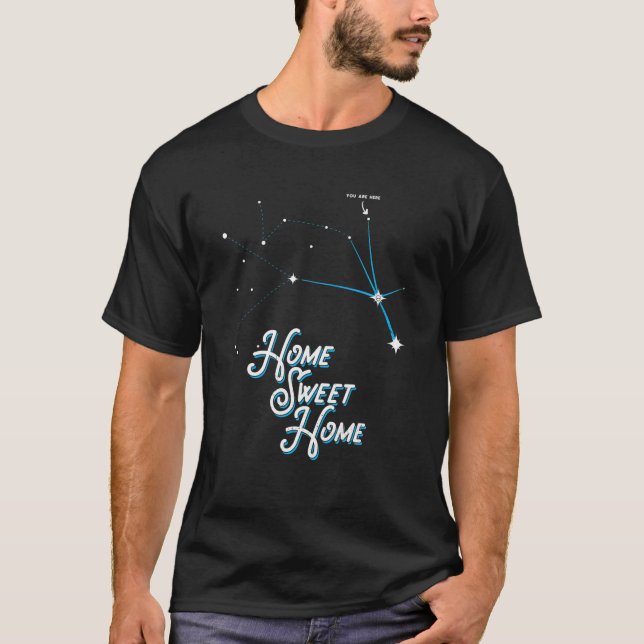 Camiseta Casa Doce Zeta Reticuli Alienígena Betty Hill Sta (Frente)