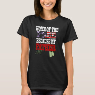Camiseta Casa Dos Libertos Porque Meu Pai É Corajoso