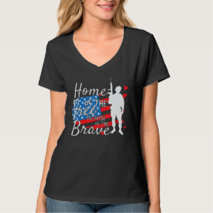 Camiseta Casa dos Livres Por Causa dos Valentes 4 de Julho