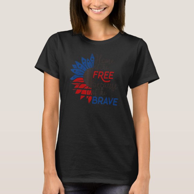 Camiseta Casa Dos Livres Porque Brave 4 De Julho Armado F (Frente)