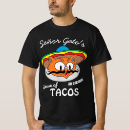 Camiseta Casa dos Tacos, Gato, Gato, Gato Mexicano