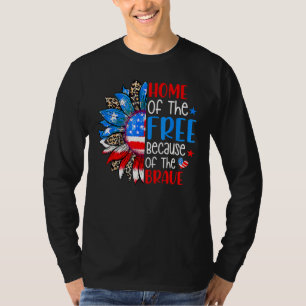Camiseta Casa Dos Veteranos Livres 4 De Julho Mulher P