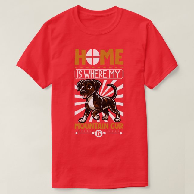 Camiseta Casa é com meu Corvo de Montanha (Frente do Design)