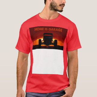 Camiseta casa é garagem