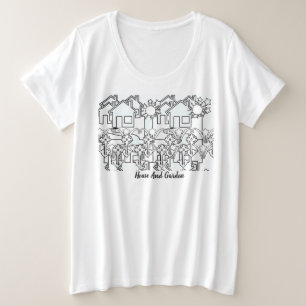 Camiseta Casa E Jardim