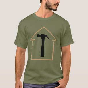 Camiseta Casa e Martelo