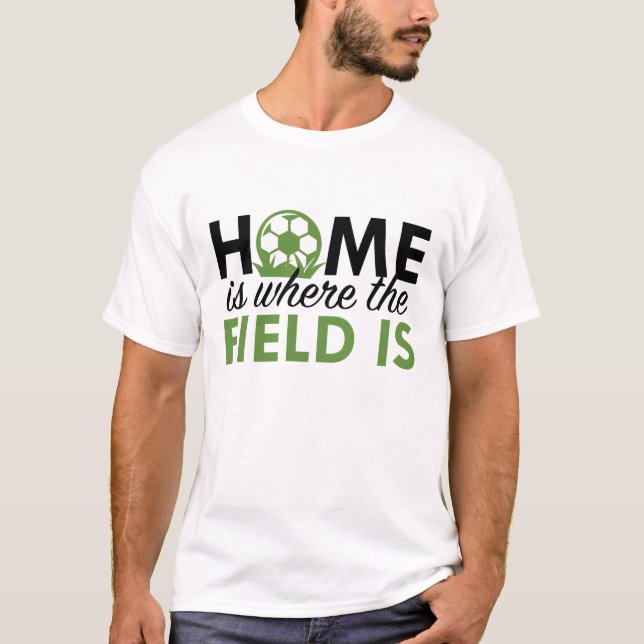 Camiseta Casa É Onde O Campo Está (Frente)