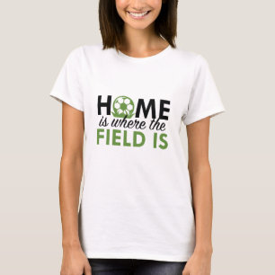 Camiseta Casa É Onde O Campo Está