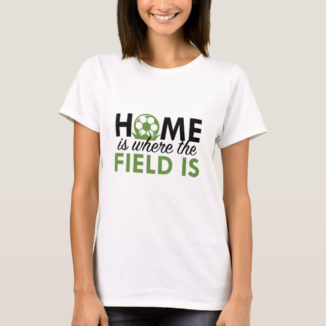 Camiseta Casa É Onde O Campo Está (Frente)