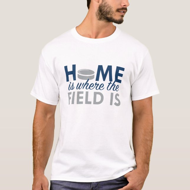 Camiseta Casa É Onde O Campo Está (Frente)