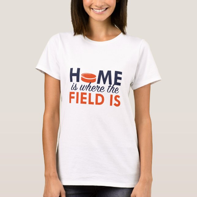 Camiseta Casa É Onde O Campo Está (Frente)