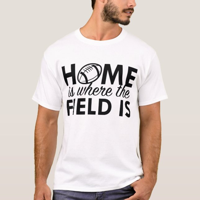 Camiseta Casa É Onde O Campo Está (Frente)