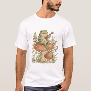 Camiseta Casa Encantada Sapo Tocando Banjo