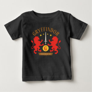 Camiseta Casa GRYFFINDOR™ Espada Gráfica do Leão Duplo