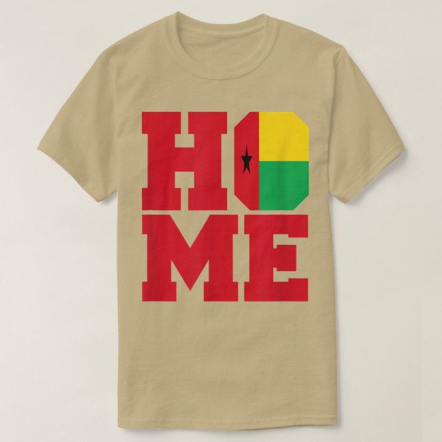Camiseta CASA Guiné-Bissau (Frente do Design)