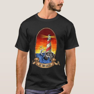 CAMISETA CASA LUMINOSA, SEJA A LUZ. PERFEITO PARA A LUZ