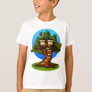 Camiseta Casa na árvore dos desenhos animados
