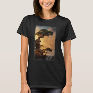 Camiseta Casa na Árvore Pirata Navio Pirata do Caribe Anim