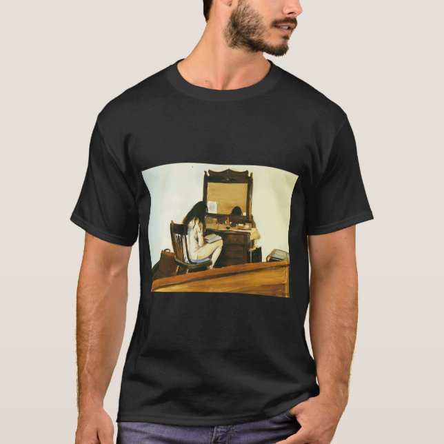 Camiseta Casa no forte Edward Hopper (Frente)
