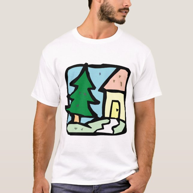Camiseta Casa no Jardim (Frente)