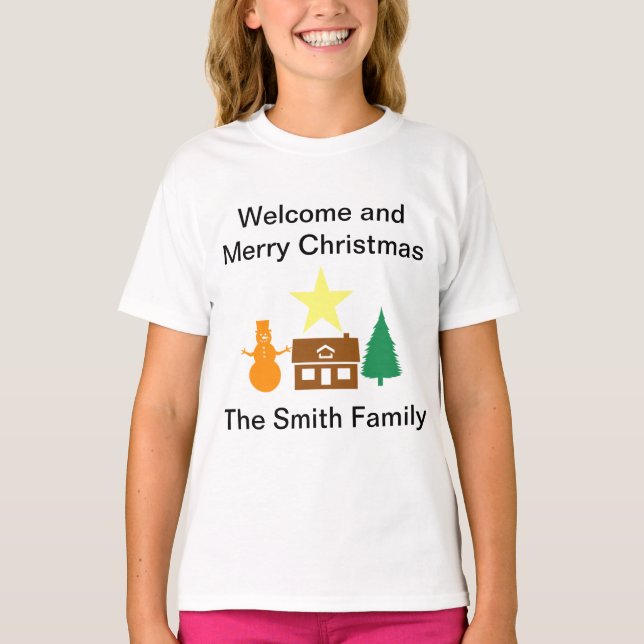 Camiseta Casa no Natal (Frente)