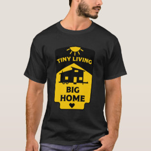 Camiseta Casa Pequena Vivendo - Casas Pequenas