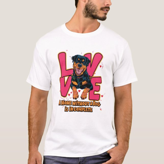 Camiseta Casa Sem Cachorro Incompleto (Frente)