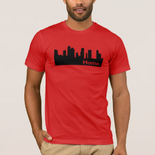 Camiseta Casa - skyline de Houston